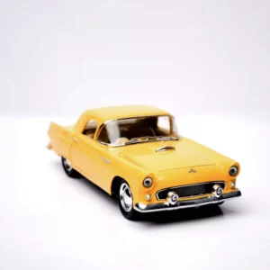 1955 ford thunderbird | kinsmart diecast 1.36 yellow