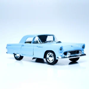 1955 ford thunderbird | kinsmart diecast 1.36 sky blue