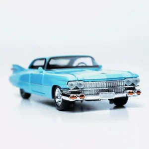 1959 cadillac coupe deville | ljx model diecast 1.24 blue