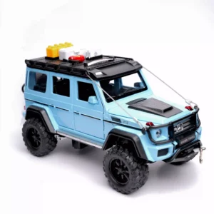 mercedes benz g550 4x4 | che zhi model diecast 1.24 blue