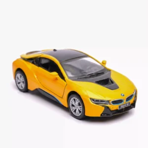 bmw i8 | kinsmart diecast 1.36 yellow