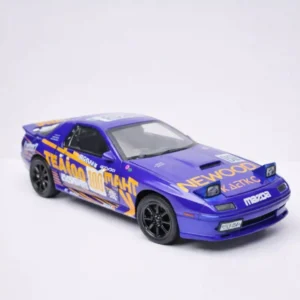 mazda rx7 | jinlifang diecast 1.24 blue