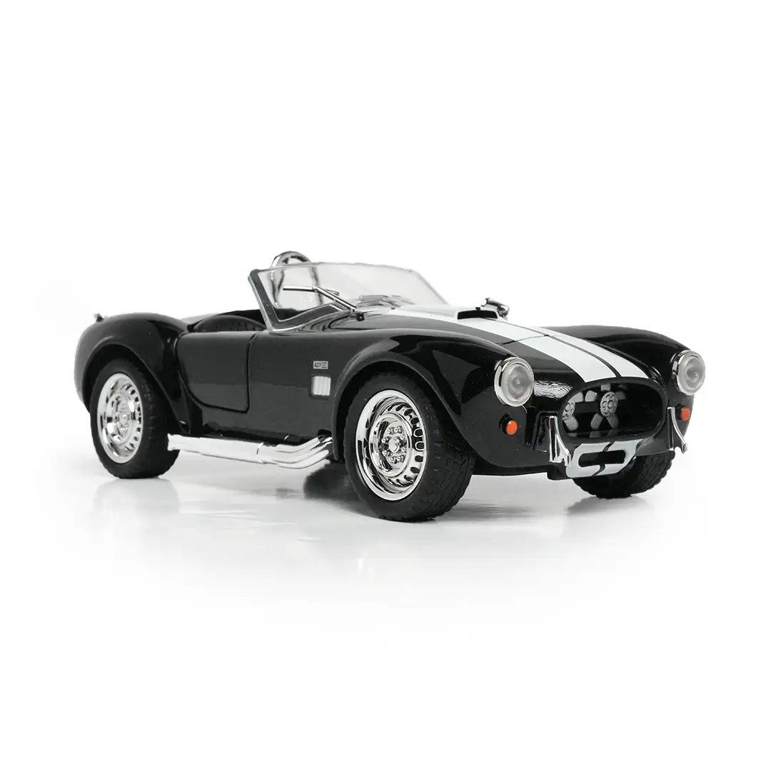 1965 shelby cobra 427 s/c | double horses diecast 1.22 black 1965 shelby cobra 427 s/c | double horses diecast 1.22 black