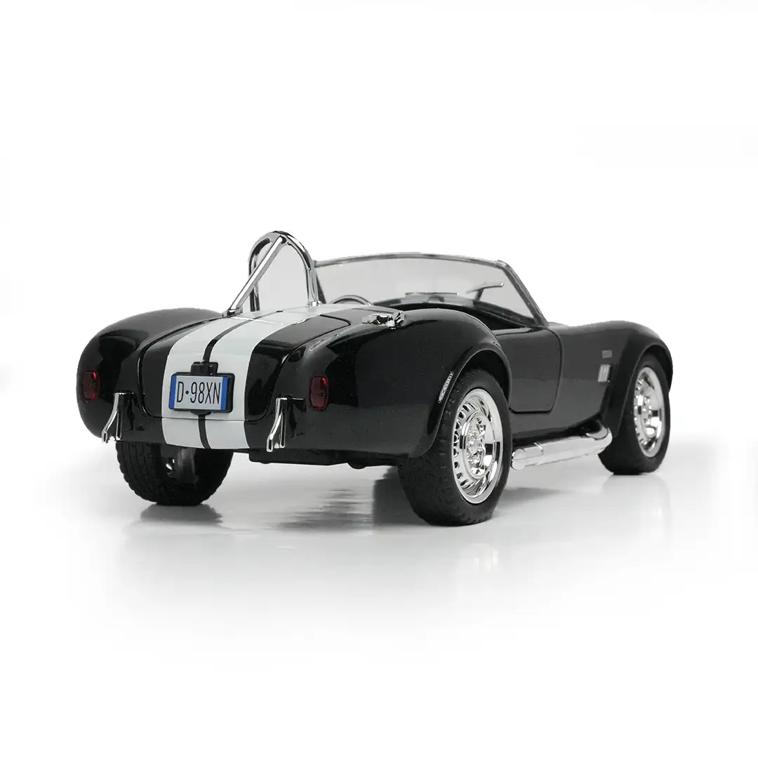 1965 shelby cobra 427 s/c | double horses diecast 1.22 black 1965 shelby cobra 427 s/c | double horses diecast 1.22 black