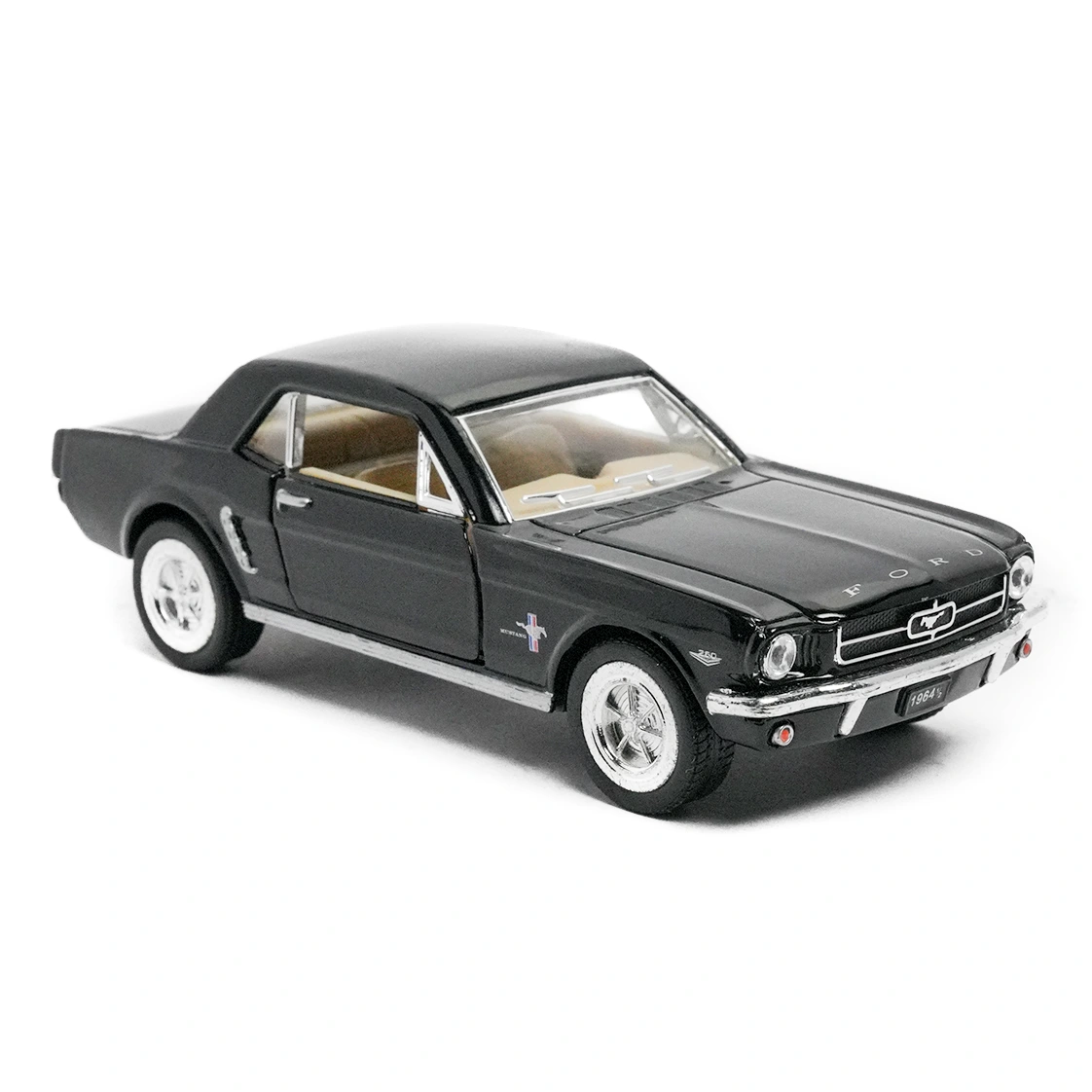 1964 1/2 ford mustang | kinsmart 1:36 black 1964 1/2 ford mustang | kinsmart 1:36 black