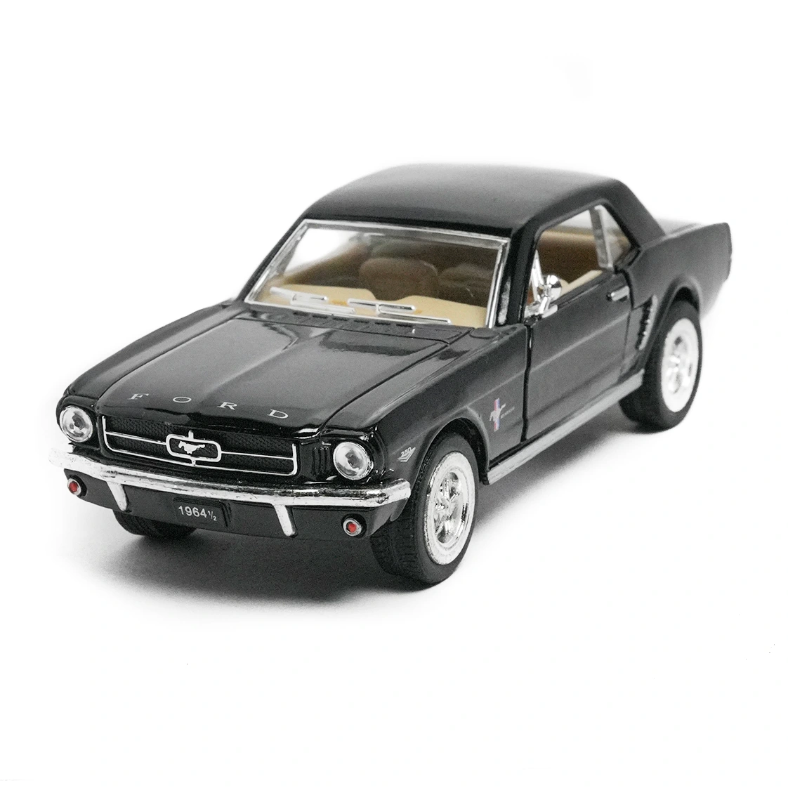 1964 1/2 ford mustang | kinsmart 1:36 black 1964 1/2 ford mustang | kinsmart 1:36 black
