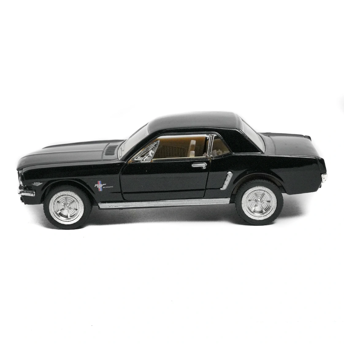 1964 1/2 ford mustang | kinsmart 1:36 black 1964 1/2 ford mustang | kinsmart 1:36 black