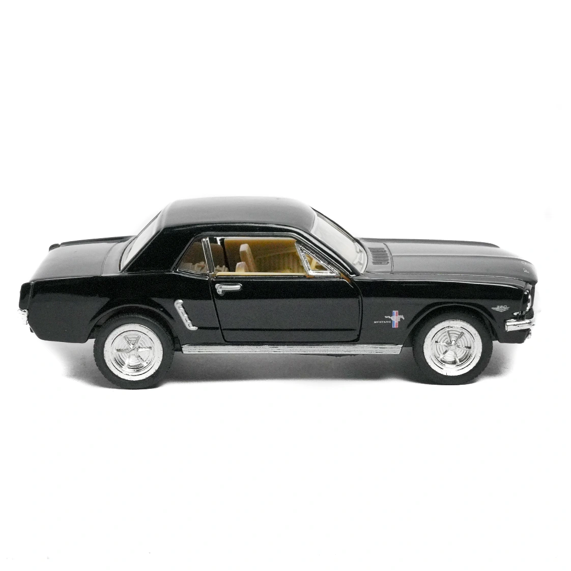 1964 1/2 ford mustang | kinsmart 1:36 black 1964 1/2 ford mustang | kinsmart 1:36 black