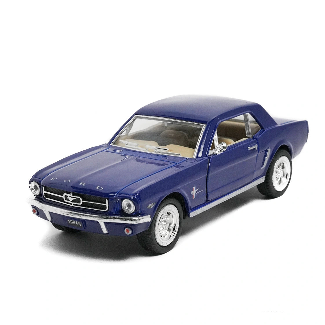 1964 1/2 ford mustang | kinsmart 1.36 blue 1964 1/2 ford mustang | kinsmart 1.36 blue