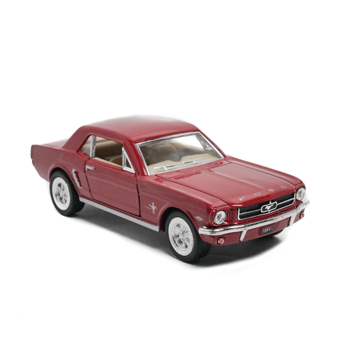 1964 1/2 ford mustang | kinsmart 1:36 dark red 1964 1/2 ford mustang | kinsmart 1:36 dark red