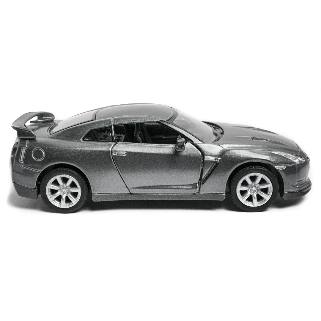 2009 nissan gt r r35 | kinsmart diecast 1.36 grey 2009 nissan gt r r35 | kinsmart diecast 1.36 grey