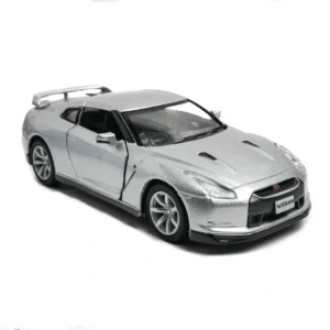 2009 nissan gt r r35 | kinsmart diecast 1.36 silver