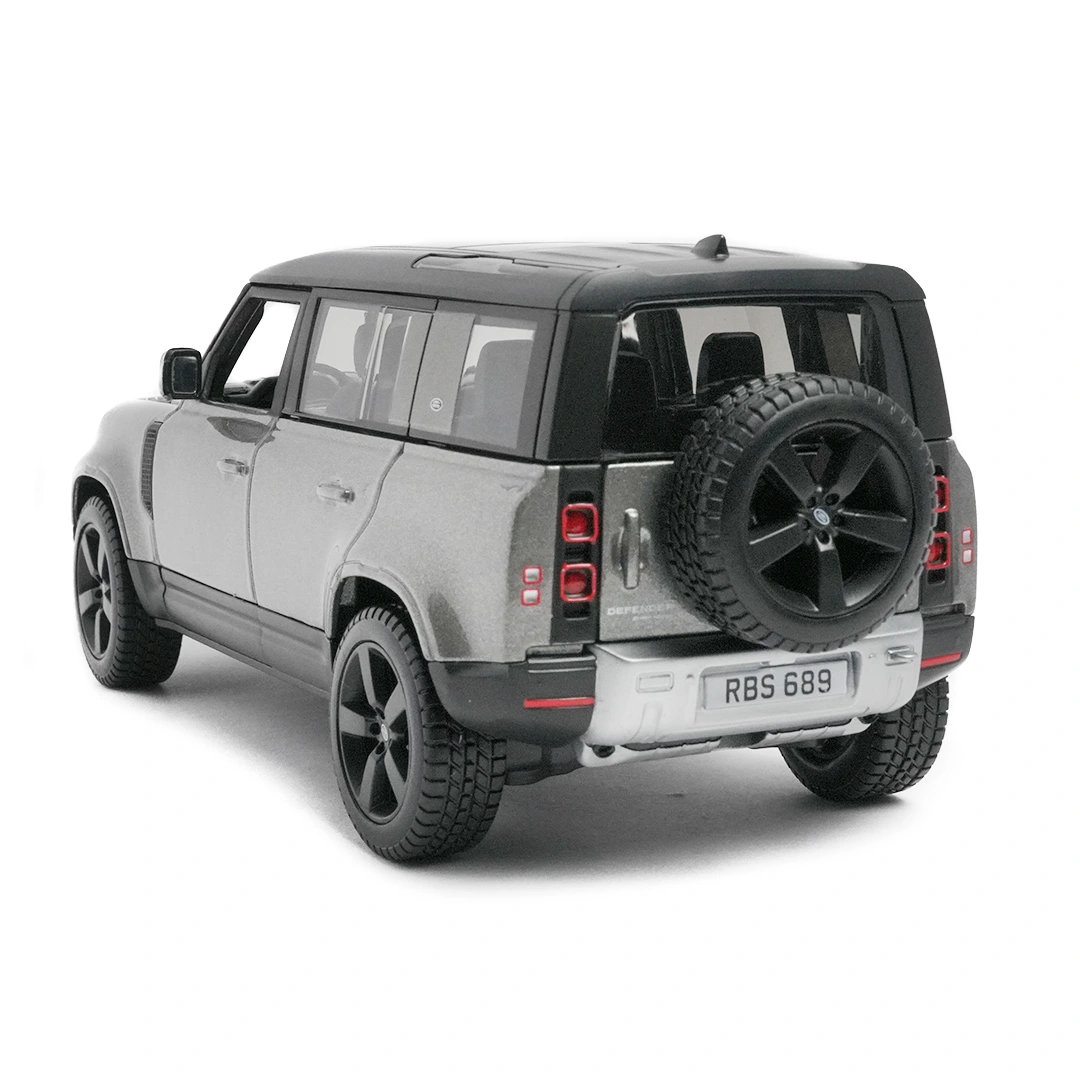 2022 land rover defender 110 | bburago diecast 1.24 grey 2022 land rover defender 110 | bburago diecast 1.24 grey