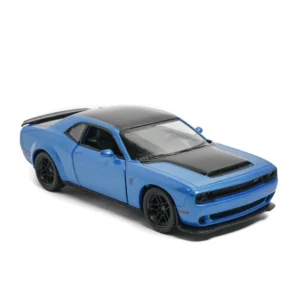 2023 dodge challenger srt demon 170 | kinsmart diecast 1.40 metallic blue