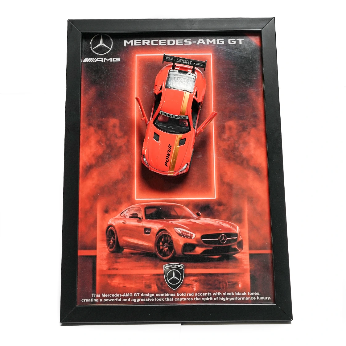 3d frame benz amg | custom model 1.36 red 3d frame benz amg | custom model 1.36 red