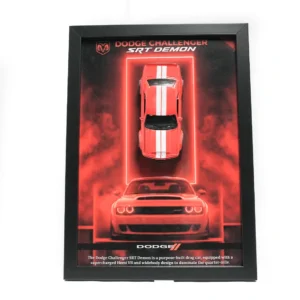 3d frame dodge challenger srt demon | custom model 1.36 red
