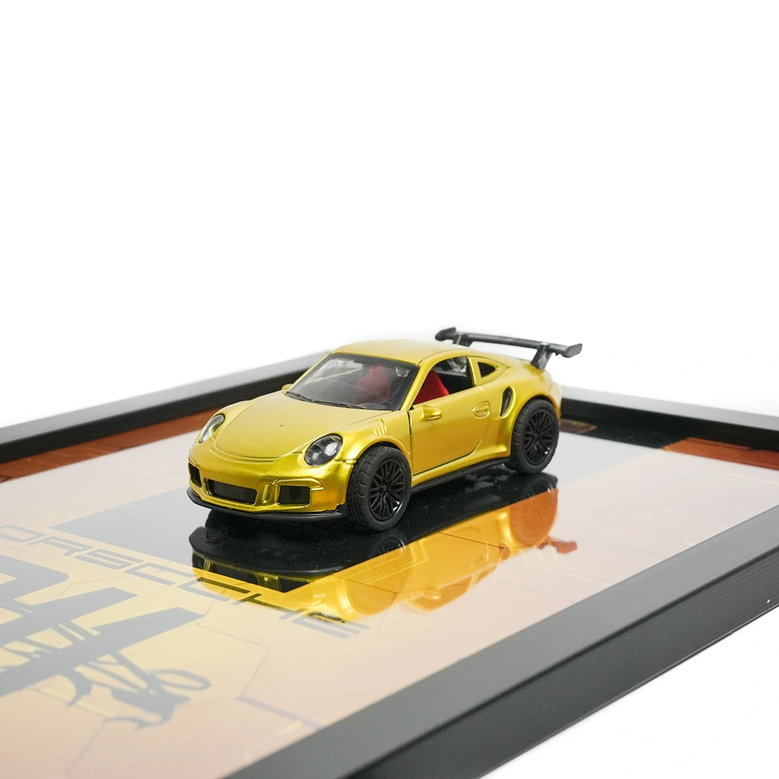 3d frame porsche 911 | custom model 1.36 gold 3d frame porsche 911 | custom model 1.36 gold