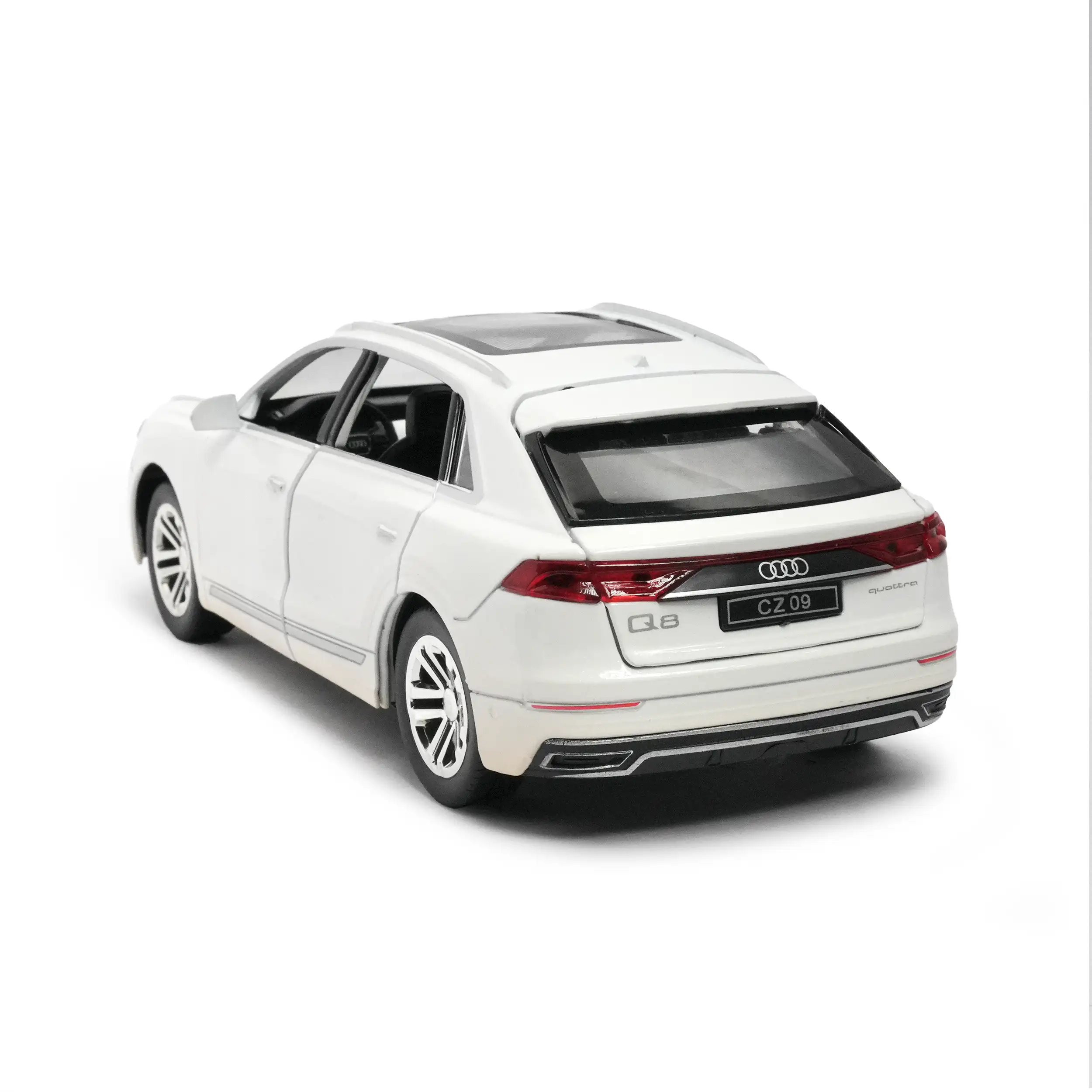 audi q8 | che zhi model diecast 1:24 white audi q8 | che zhi model diecast 1:24 white