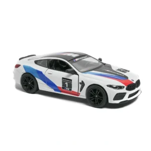 bmw m8 competition coupe | kinsmart diecast 1.38 white