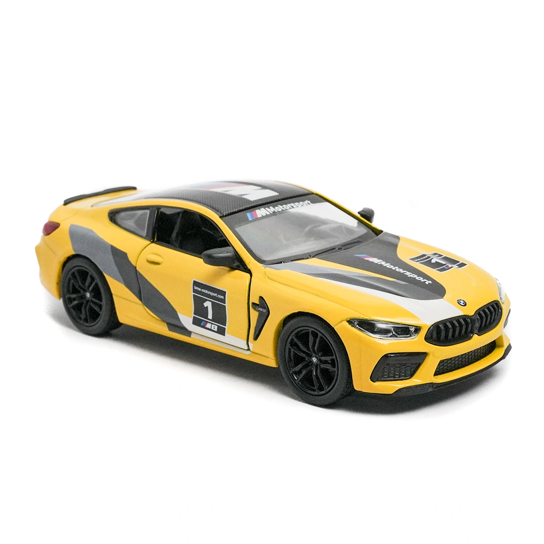 bmw m8 competition coupe | kinsmart diecast 1.38 yellow bmw m8 competition coupe | kinsmart diecast 1.38 yellow