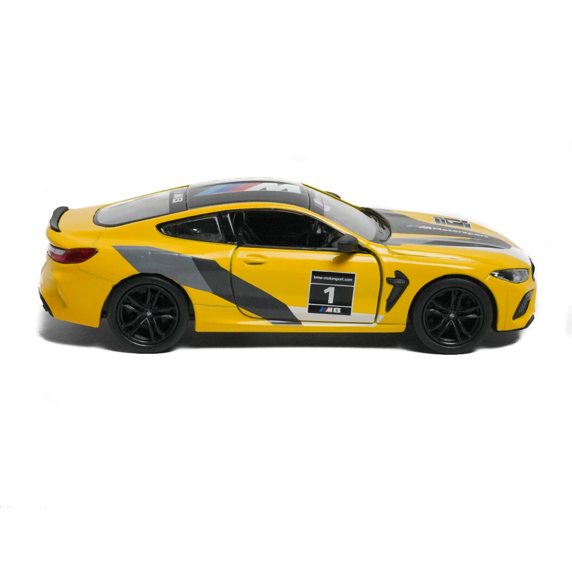 bmw m8 competition coupe | kinsmart diecast 1.38 yellow bmw m8 competition coupe | kinsmart diecast 1.38 yellow