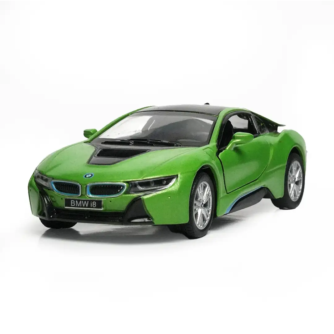 bmw i8 | kinsmart diecast 1.36 green bmw i8 | kinsmart diecast 1.36 green