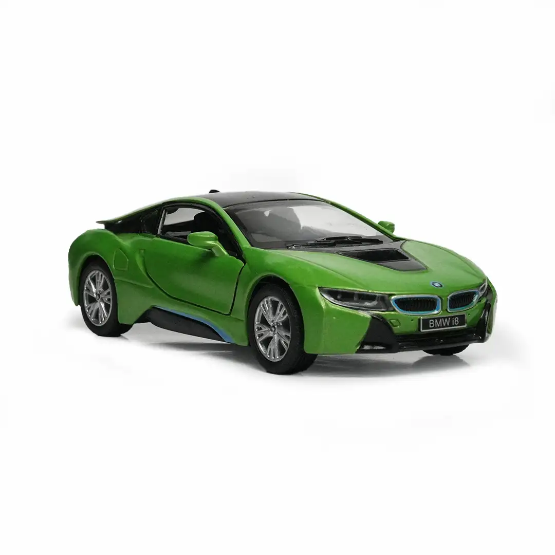 bmw i8 | kinsmart diecast 1.36 green bmw i8 | kinsmart diecast 1.36 green