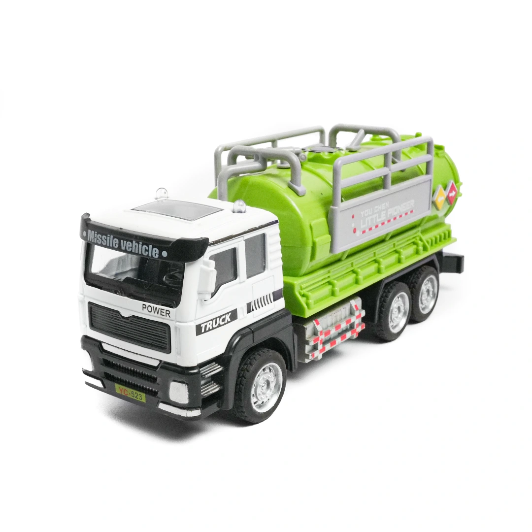 city clean truck toy | alloy truck white city clean truck toy | alloy truck white