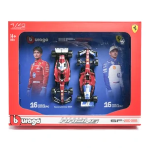 formula 1 ferrari sf 24 lh 2pk | bburago diecast 1.43 red