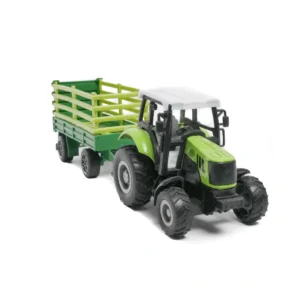 farm tractor | metal scale model toy green