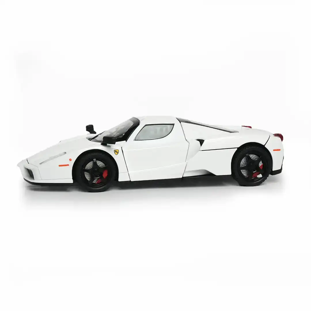 ferrari enzo | double horses diecast 1.22 white ferrari enzo | double horses diecast 1.22 white