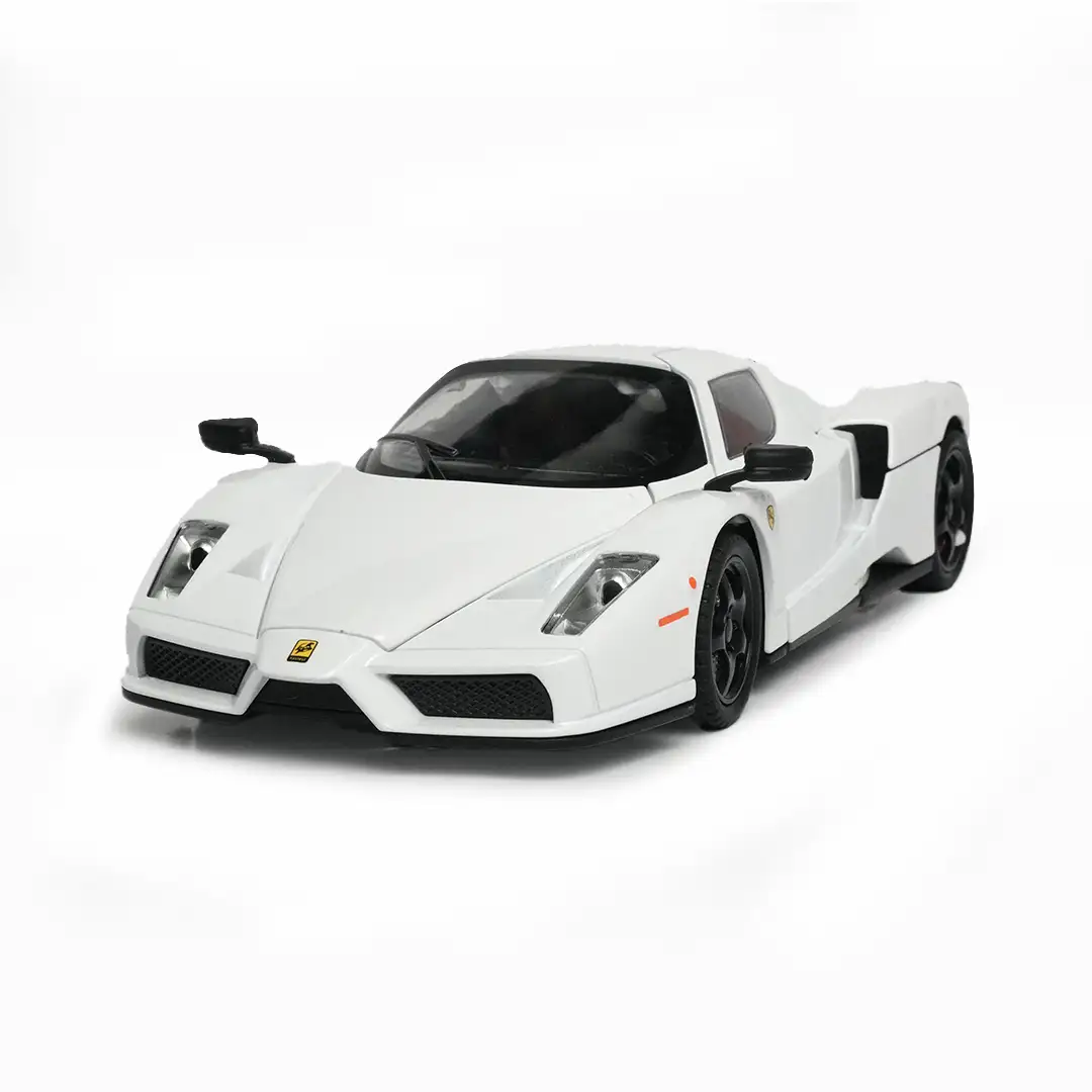 ferrari enzo | double horses diecast 1.22 white ferrari enzo | double horses diecast 1.22 white