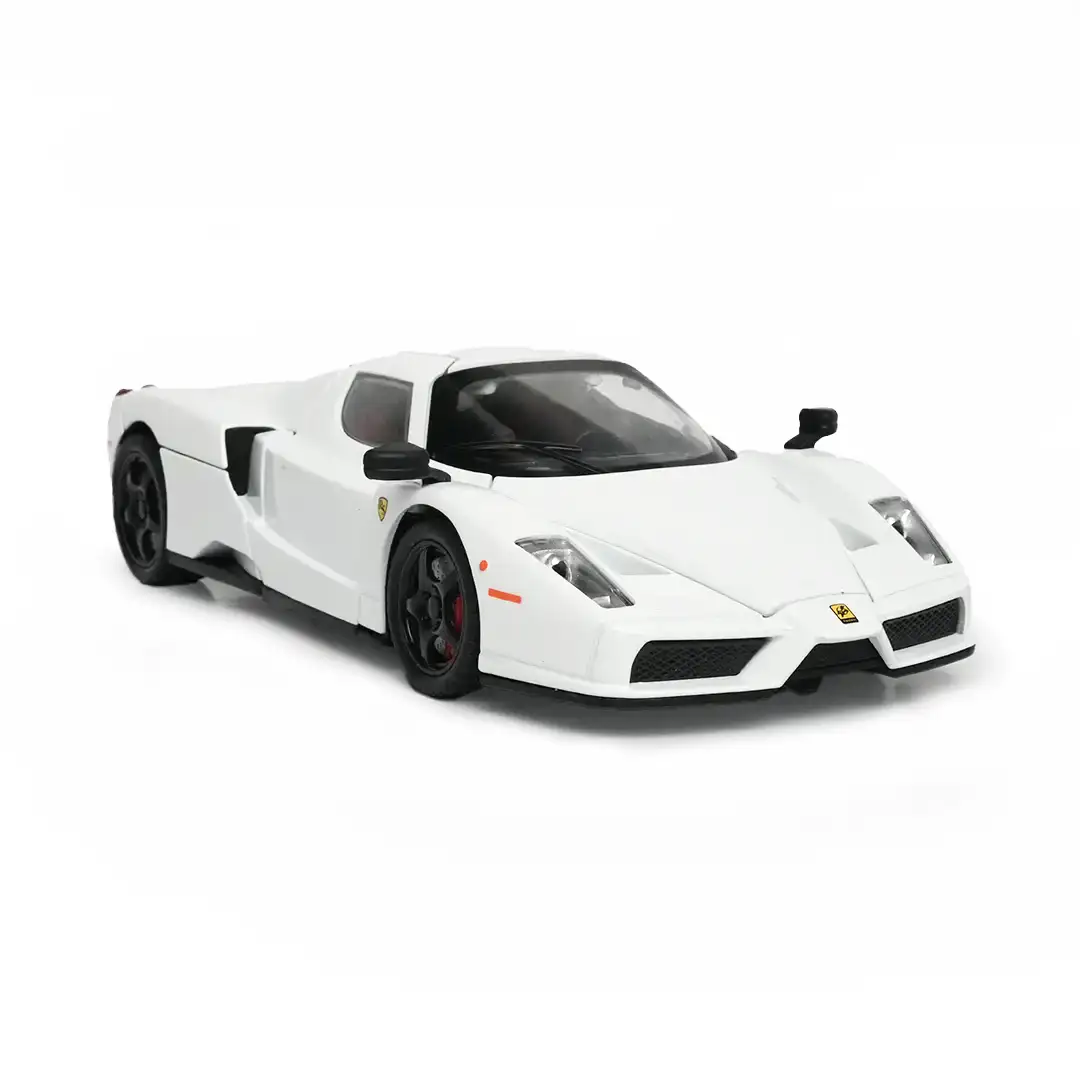 ferrari enzo | double horses diecast 1.22 white ferrari enzo | double horses diecast 1.22 white