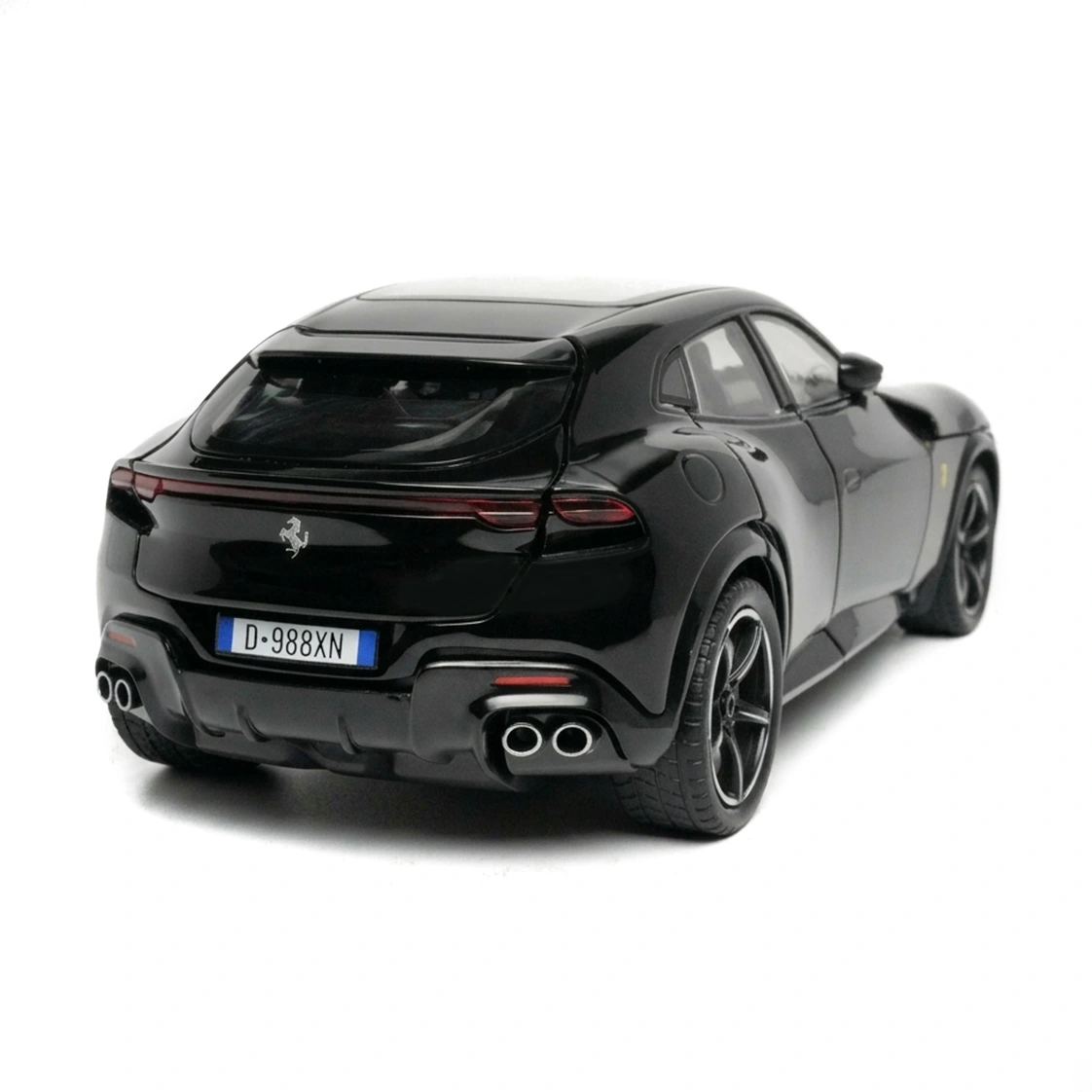 ferrari purosangue | double horses diecast 1:22 black ferrari purosangue | double horses diecast 1:22 black