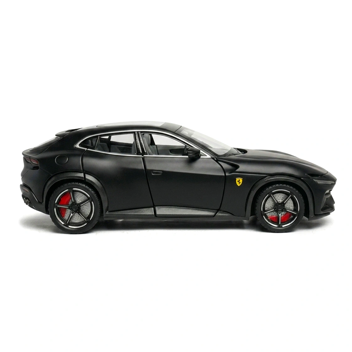 ferrari purosangue | double horses diecast 1:22 black ferrari purosangue | double horses diecast 1:22 black