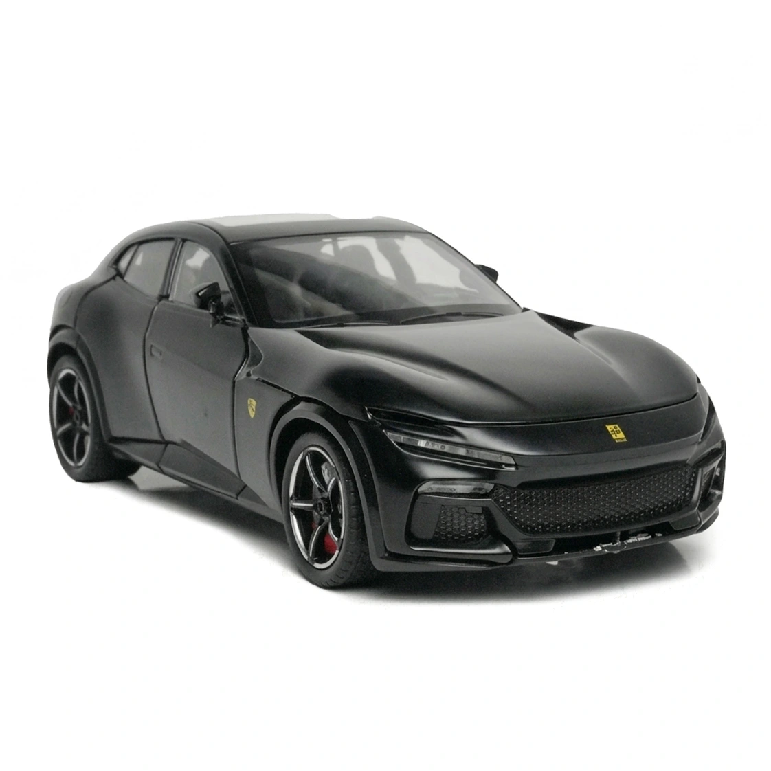 ferrari purosangue | double horses diecast 1:22 black ferrari purosangue | double horses diecast 1:22 black
