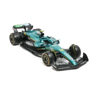formula 1 aramco amr 25 | bburago diecast 1.43 green