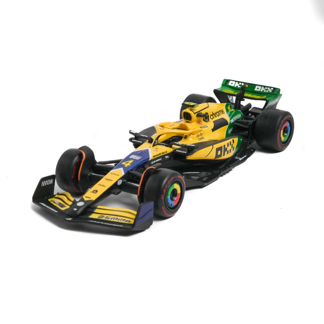 formula 1 mclaren mcl38 monaco grand prix 2024 | bburago diecast 1.43 yellow formula 1 mclaren mcl38 monaco grand prix 2024 | bburago diecast 1.43 yellow