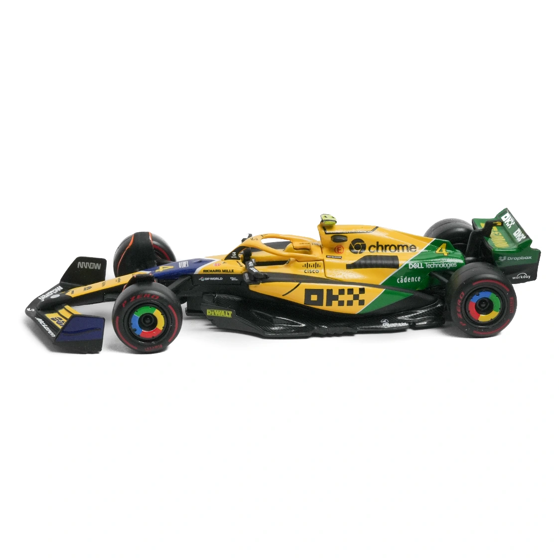 formula 1 mclaren mcl38 monaco grand prix 2024 | bburago diecast 1.43 yellow formula 1 mclaren mcl38 monaco grand prix 2024 | bburago diecast 1.43 yellow