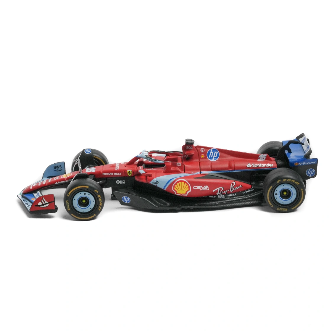 formula 1 sf24 miami gp | bburago diecast 1.43 red formula 1 sf24 miami gp | bburago diecast 1.43 red