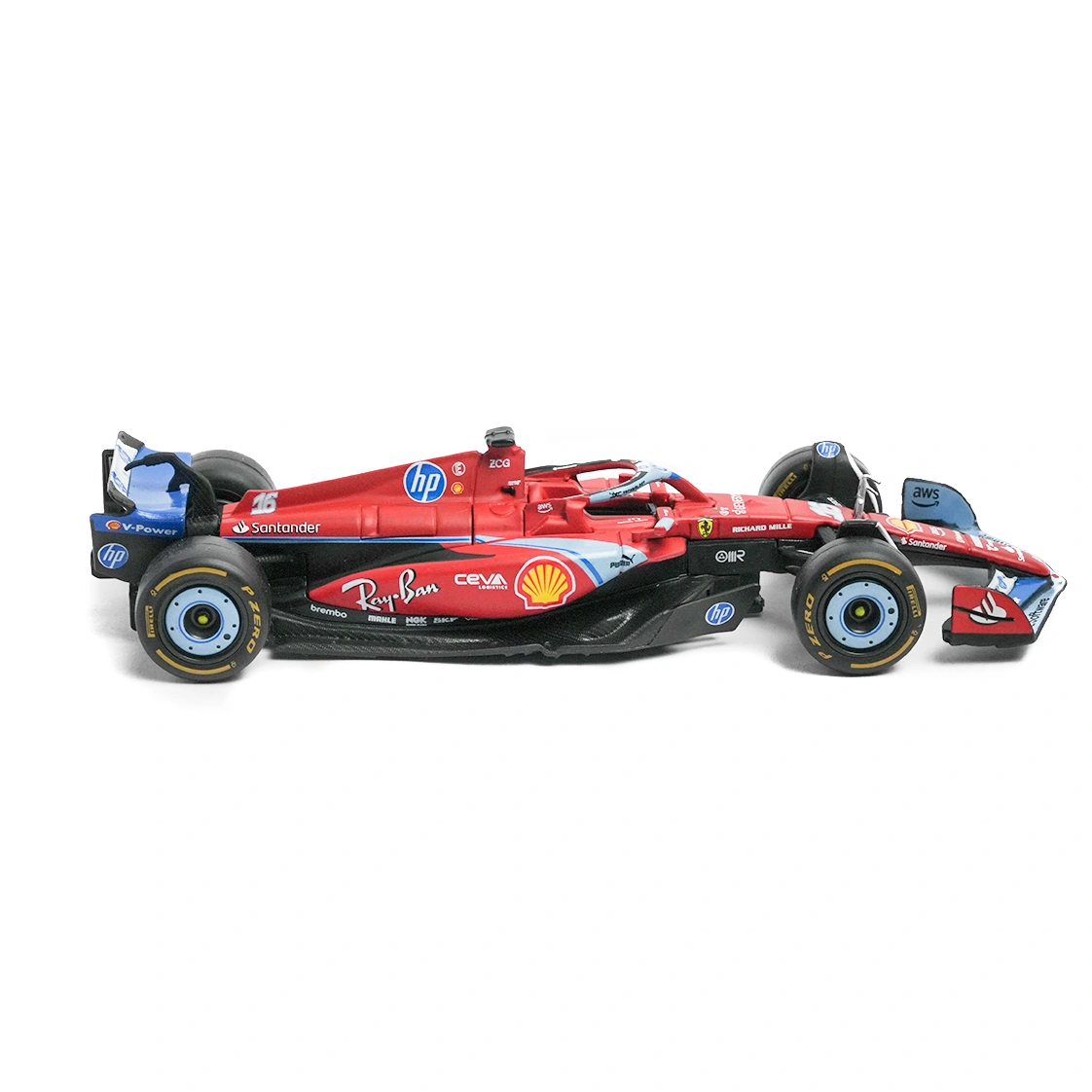 formula 1 sf24 miami gp | bburago diecast 1.43 red formula 1 sf24 miami gp | bburago diecast 1.43 red