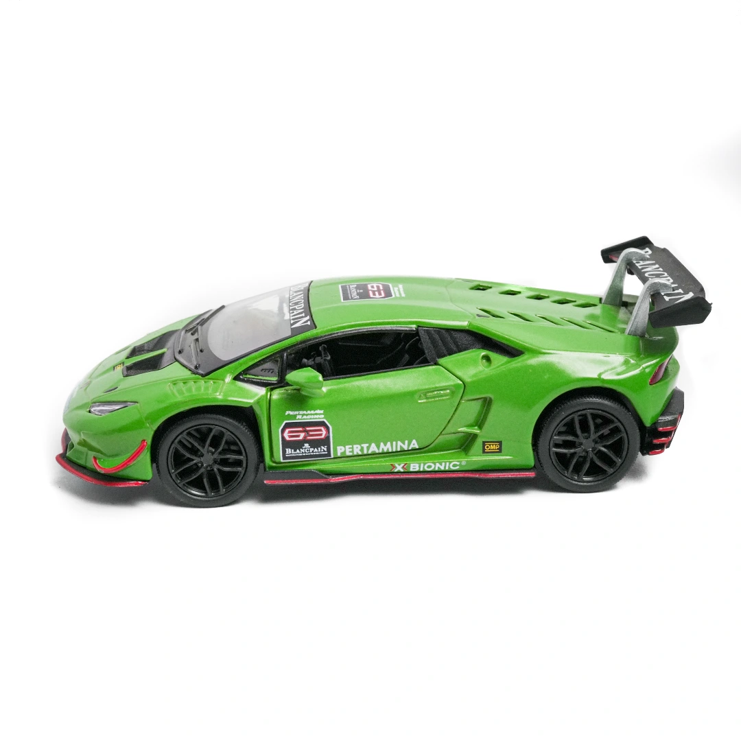 lamborghini huracan lp620 2 super trofeo | kinsmart diecast 1.36 green lamborghini huracan lp620 2 super trofeo | kinsmart diecast 1.36 green
