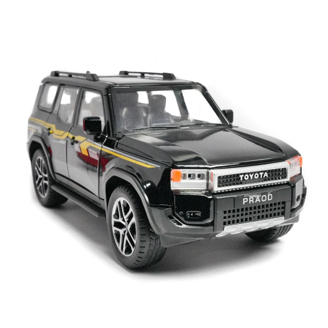 land cruiser prado | jinlifang diecast 1.24 black land cruiser prado | jinlifang diecast 1.24 black