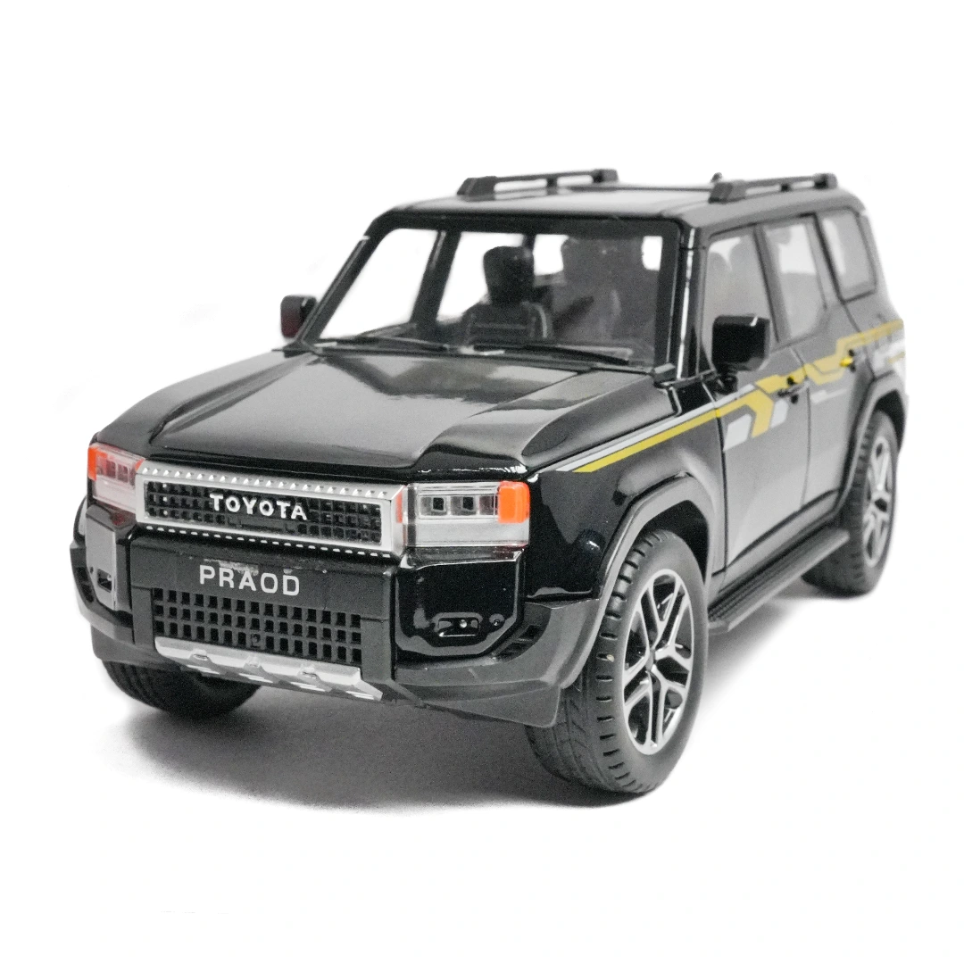 land cruiser prado | jinlifang diecast 1.24 black land cruiser prado | jinlifang diecast 1.24 black