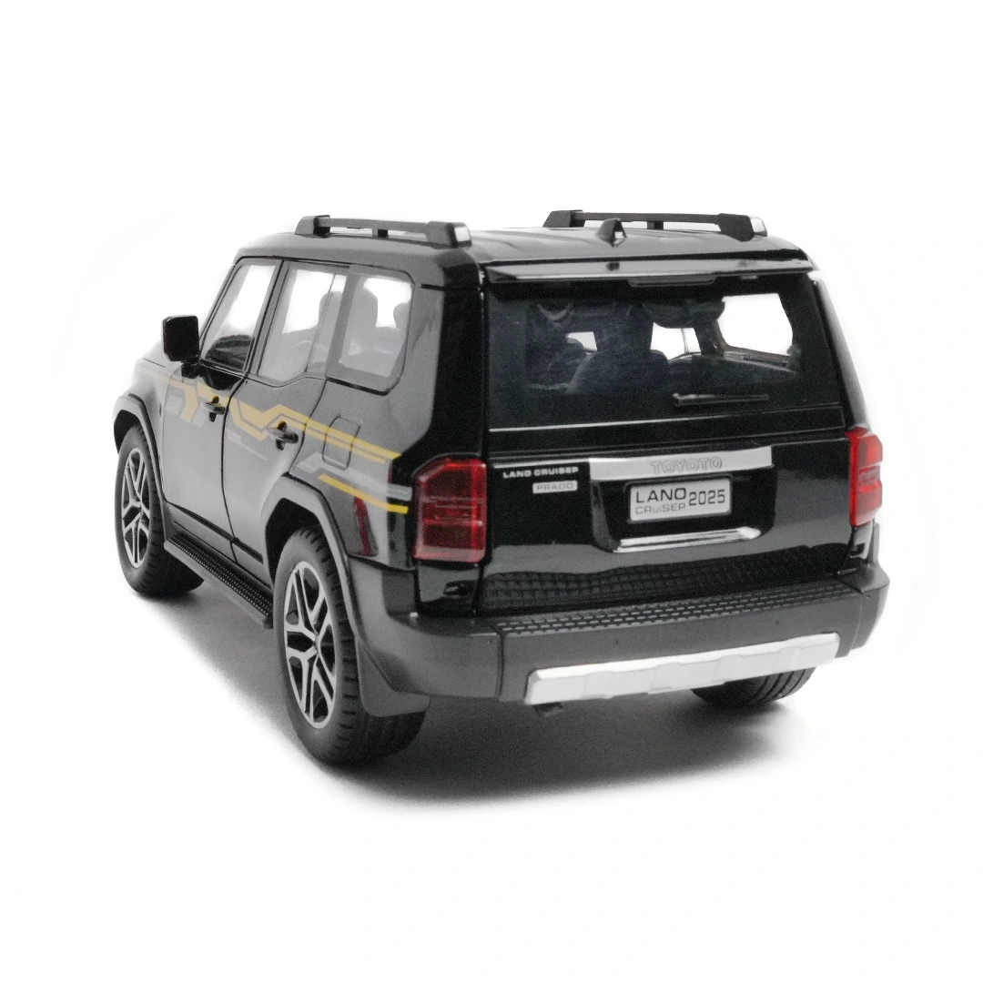 land cruiser prado | jinlifang diecast 1.24 black land cruiser prado | jinlifang diecast 1.24 black