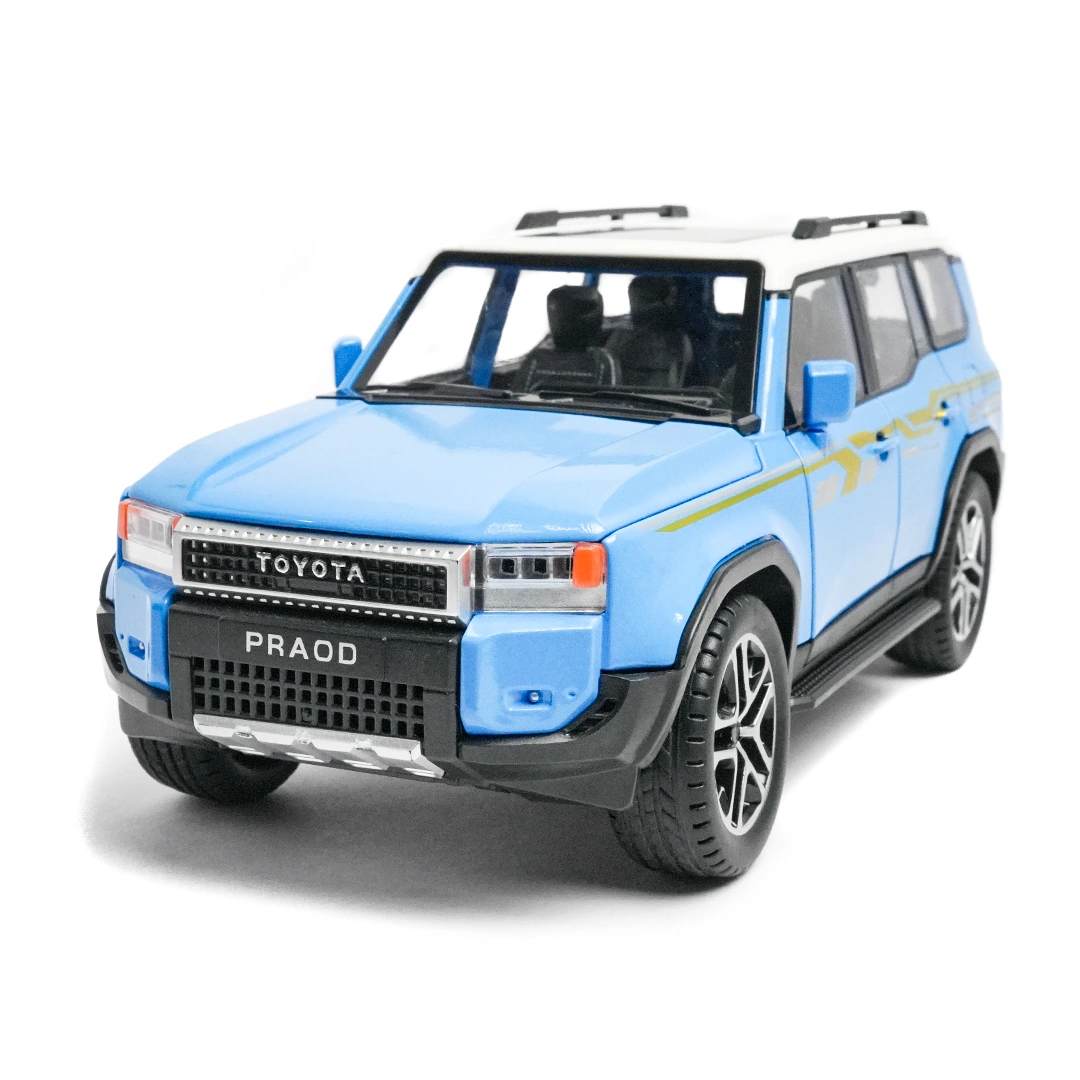 land cruiser prado | jinlifang diecast 1.24 blue land cruiser prado | jinlifang diecast 1.24 blue