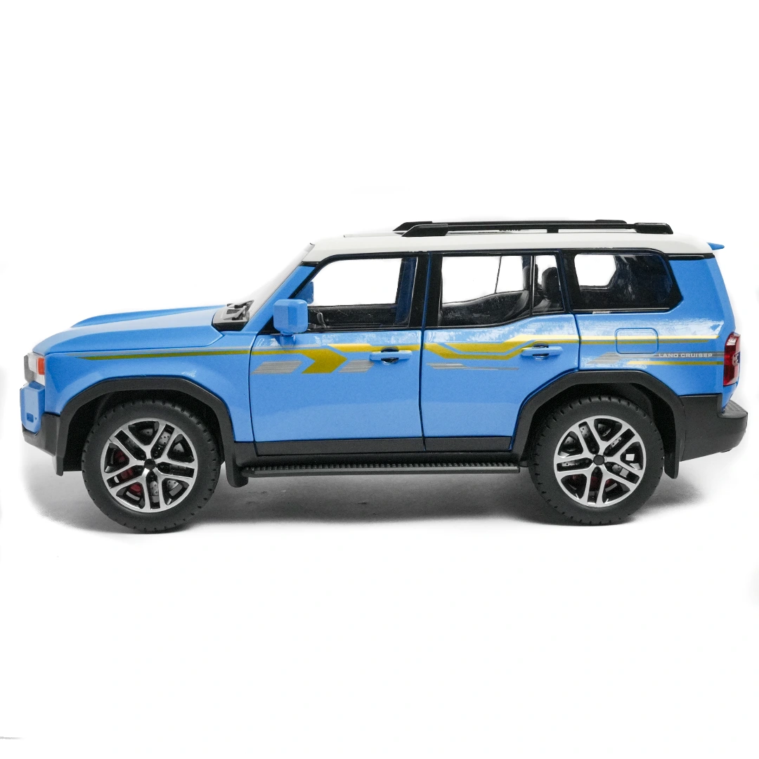 land cruiser prado | jinlifang diecast 1.24 blue land cruiser prado | jinlifang diecast 1.24 blue