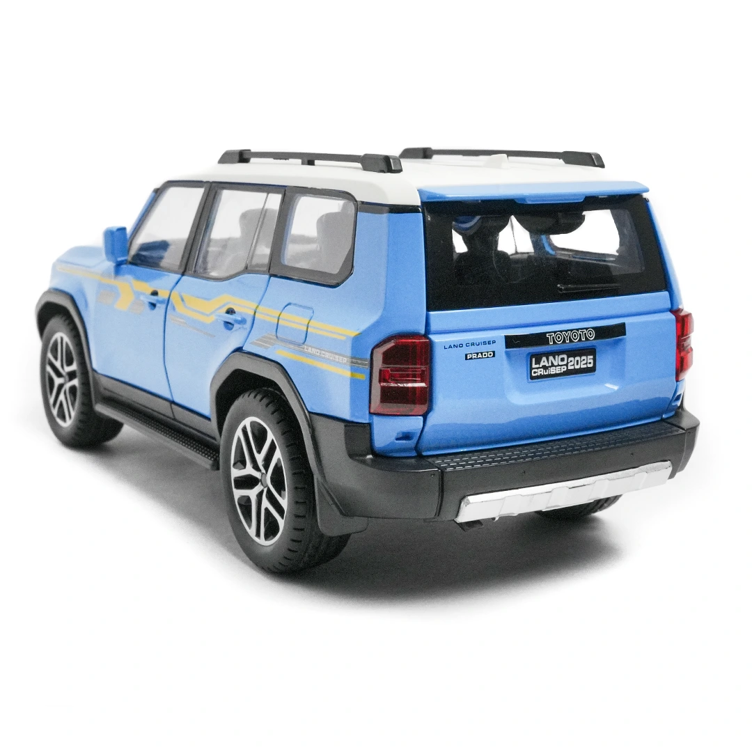 land cruiser prado | jinlifang diecast 1.24 blue land cruiser prado | jinlifang diecast 1.24 blue