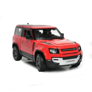 land rover defender 90 | rastar diecast 1.24 red