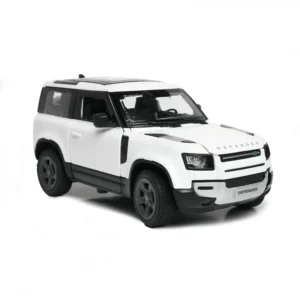 land rover defender 90 | rastar diecast 1.24 white